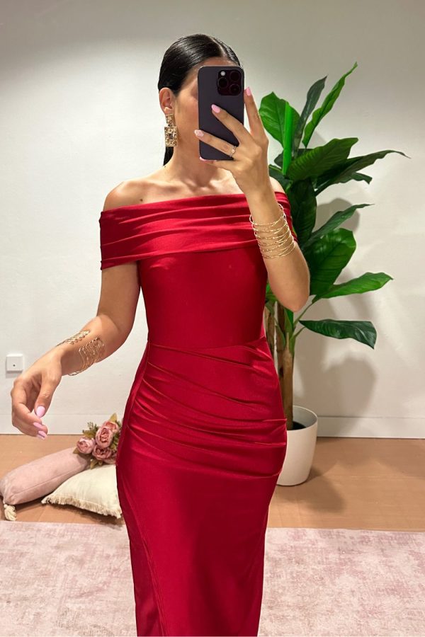 VESTIDO ROJO CARMEN