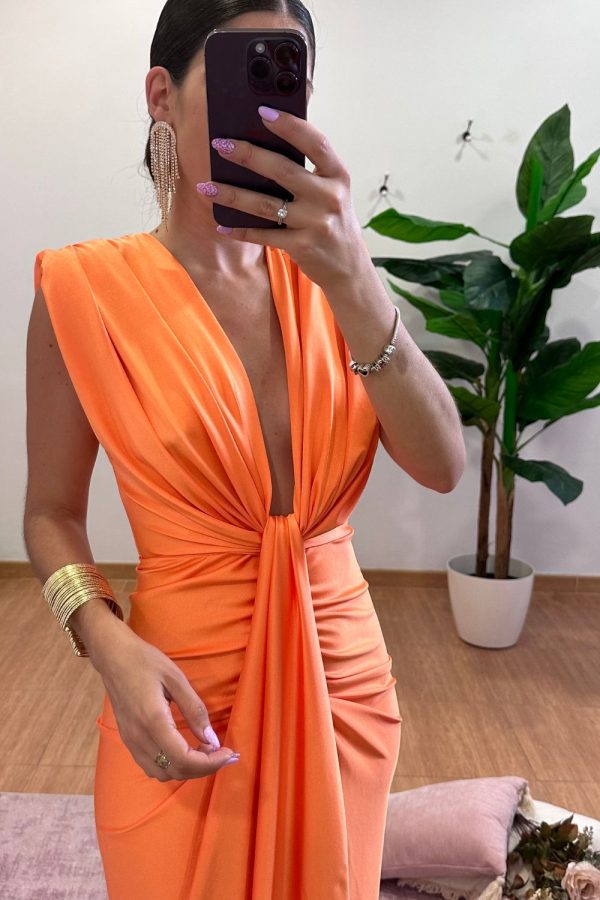 VESTIDO NARANJA TRIANA
