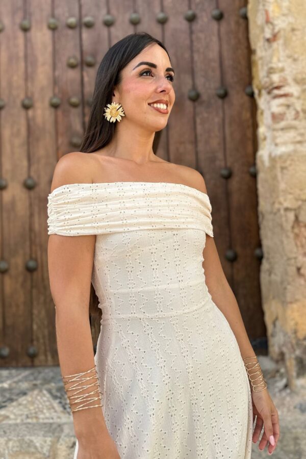 VESTIDO CRUDO LAURA