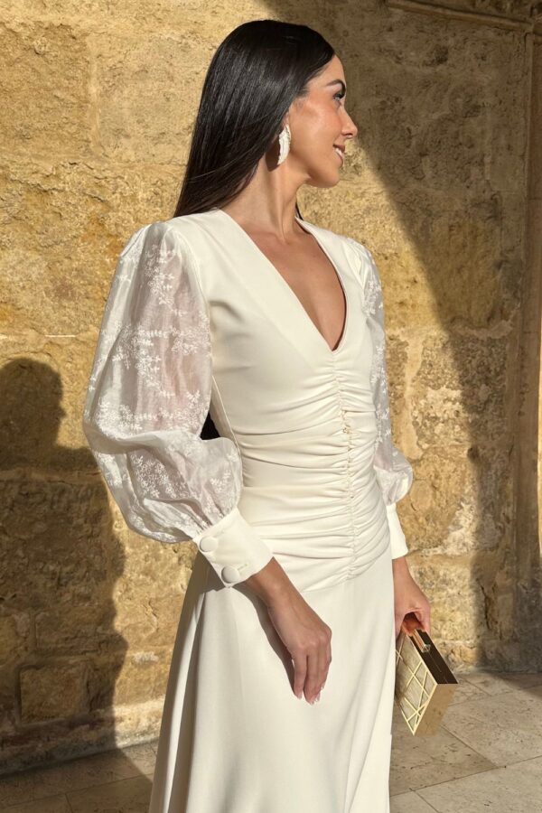 VESTIDO CRUDO CAPRI