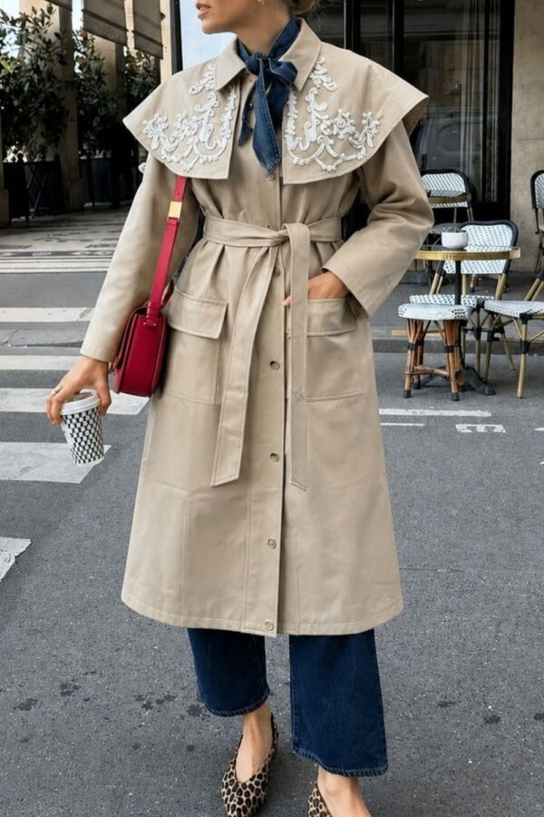 GABARDINA BEIGE JULIA