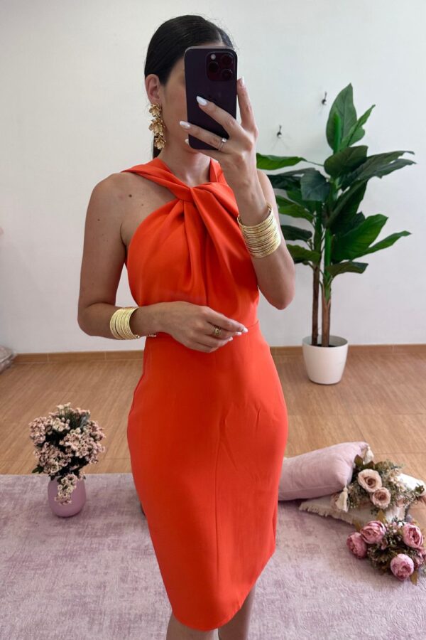 VESTIDO NARANJA