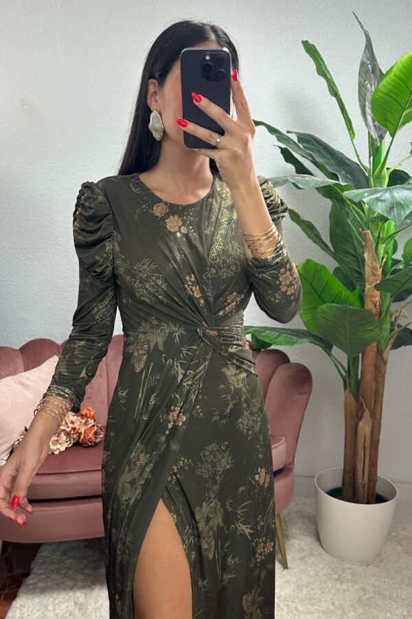 VESTIDO KAKI MAGDALENA